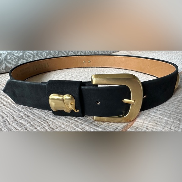 Genuine Leather Elephant Belt - Picture 2 of 11